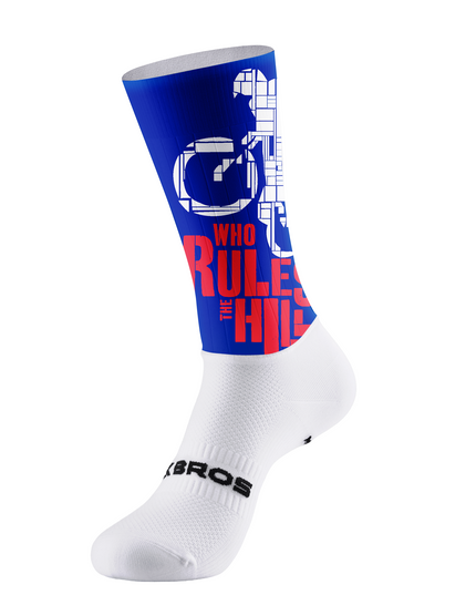 ROCKBROS Patriotic Bike Letter Print Performance Cycling Socks