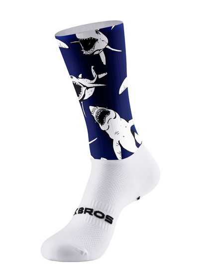 ROCKBROS Midnight Shark Rush Cycling Socks