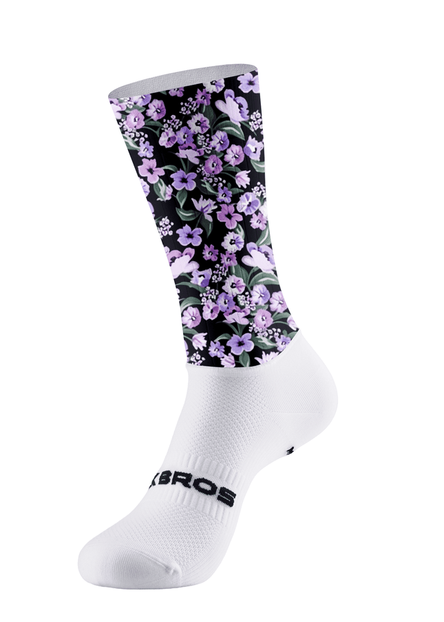 ROCKBROS Dark Floral Cushioned Socks