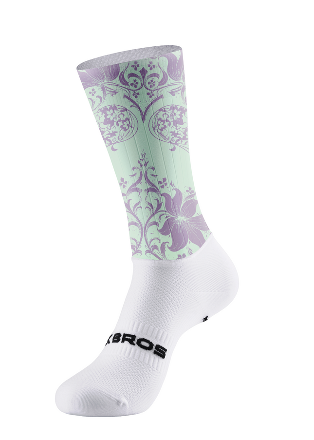 ROCKBROS Women's Vintage Baroque Floral Cycling Set