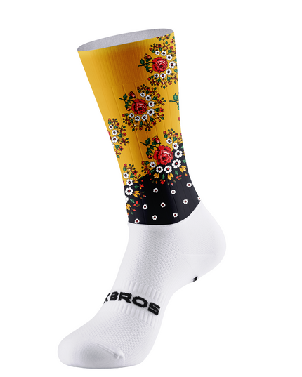 ROCKBROS Golden Bloom Cycling Socks