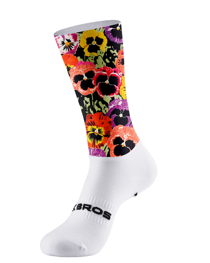 ROCKBROS Pansy Garden Cycling Socks