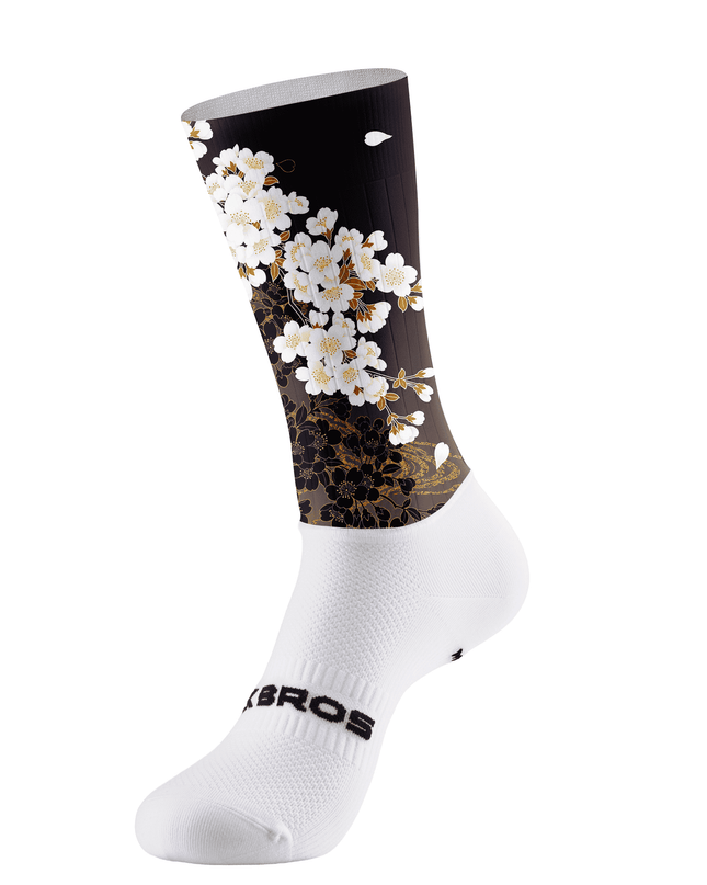 ROCKBROS Midnight Sakura Cycling Socks