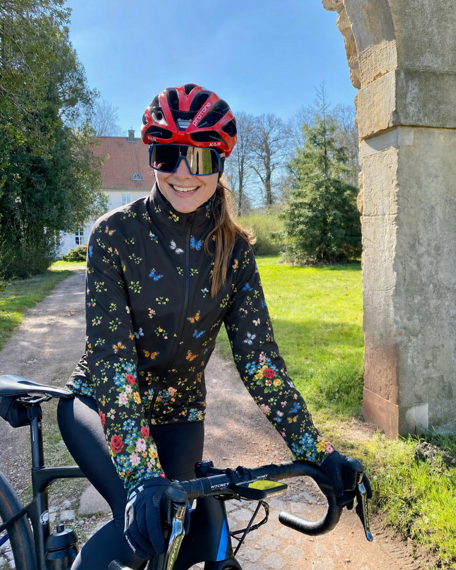 Midnight Butterfly Garden Pro Aero Windbreaker Jacket