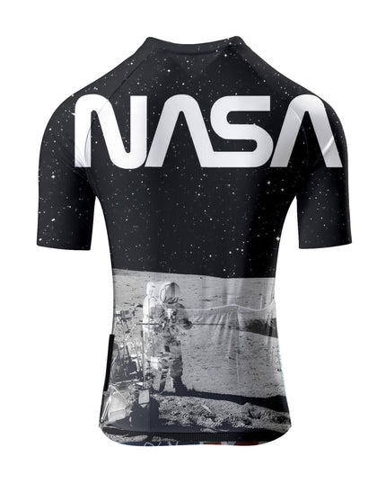 ROCKBROS Women's NASA Astronaut Space Exploration Short Sleeve Cycling Jersey