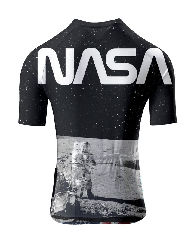 ROCKBROS Women's NASA Astronaut Space Exploration Short Sleeve Cycling Jersey