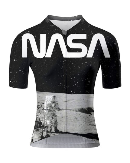 ROCKBROS Women's NASA Astronaut Space Exploration Short Sleeve Cycling Jersey