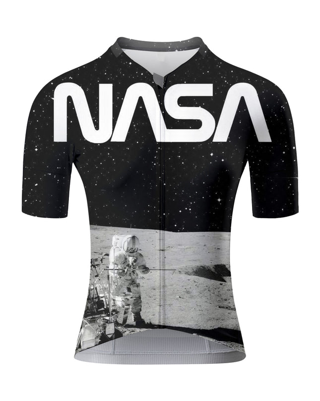ROCKBROS Women's NASA Astronaut Space Exploration Short Sleeve Cycling Jersey