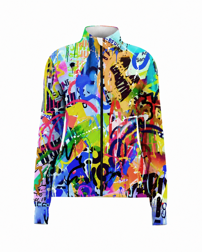Radiant Wild Garden Floral Pro Aero Windbreaker Jacket