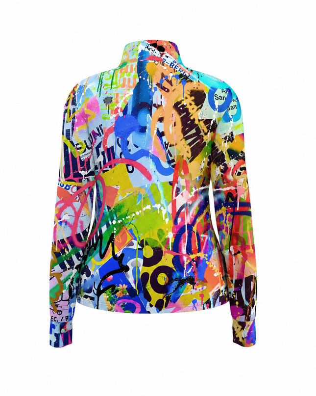 Radiant Wild Garden Floral Pro Aero Windbreaker Jacket
