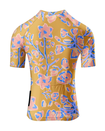 ROCKBROS Women's Early Morning Flower Painterly Floral Pro Aero Cycling Jersey