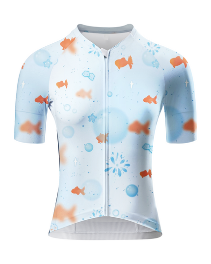 ROCKBROS Women's Goldfish Ripple Pro Aero Cycling Jersey