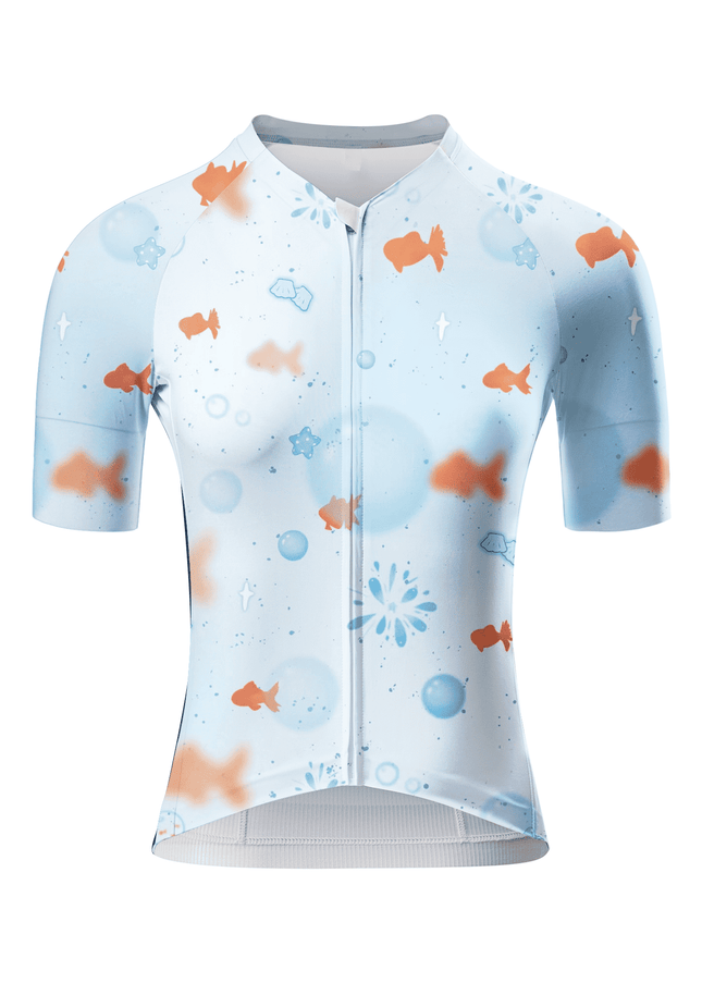 ROCKBROS Women's Goldfish Ripple Pro Aero Cycling Jersey