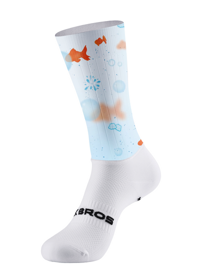 ROCKBROS Goldfish Ripple Pro Aero Cycling Socks