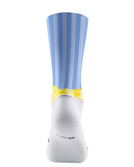 ROCKBROS Life Is Good Floral Stripe Pro Aero Cycling Socks