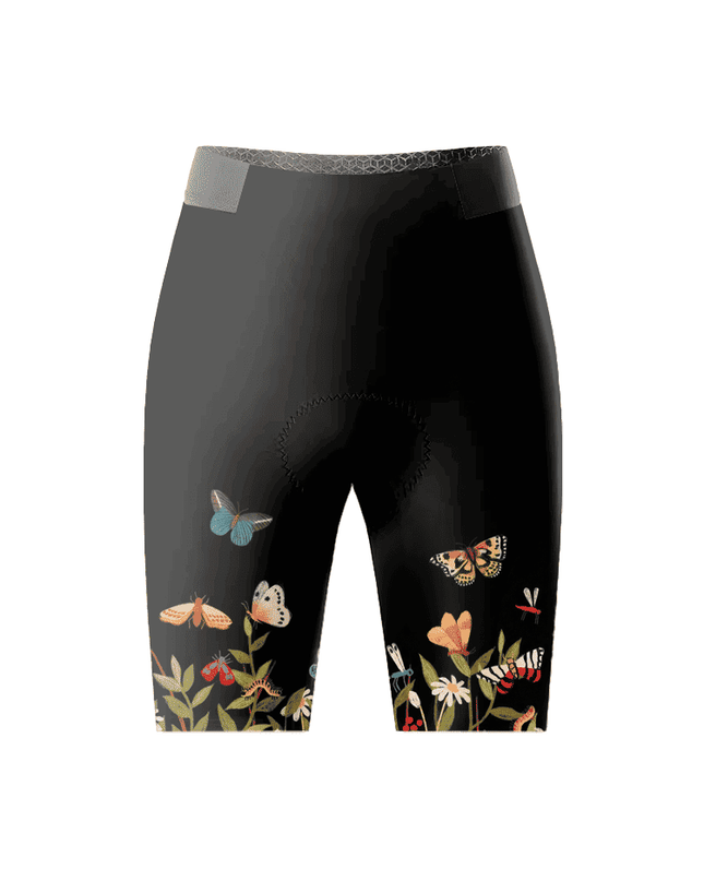 ROCKBROS Women's Butterfly Meadow Aero Cycling Shorts