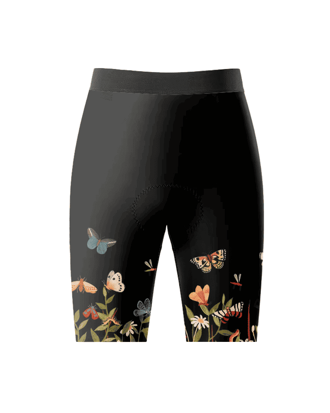 ROCKBROS Women's Butterfly Meadow Aero Cycling Shorts