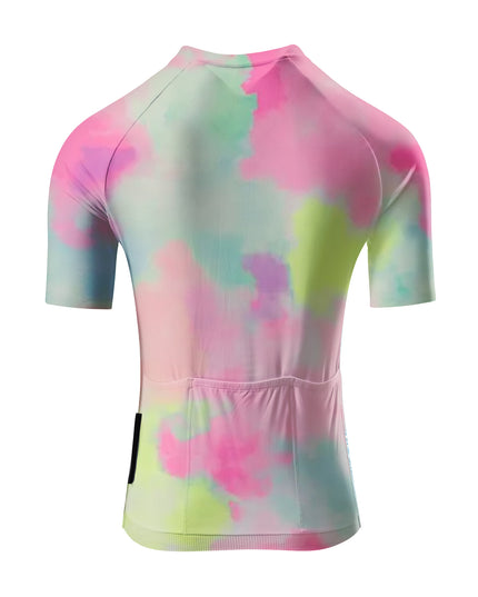ROCKBROS Women Pastel Neon Watercolor Cycling Jersey