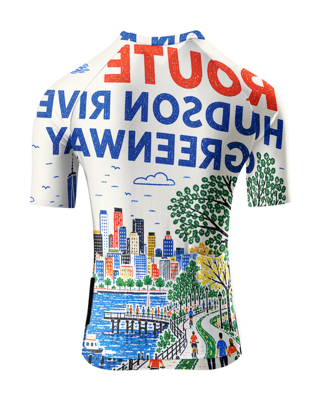 ROCKBROS Women's Hudson River Greenway Cycling Jersey