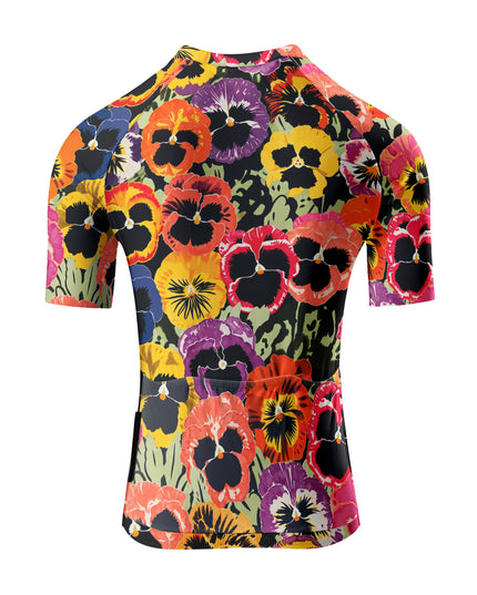 ROCKBROS Women's Pansy Bloom Cycling Jersey