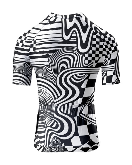 ROCKBROS Women's Optical Maze Short-Sleeve Cycling Jersey