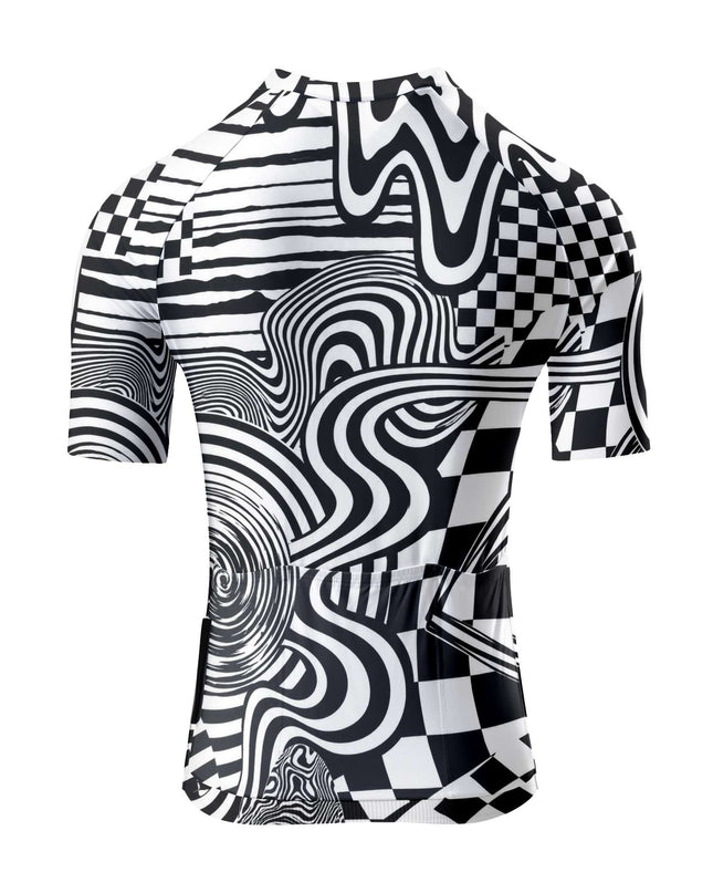 ROCKBROS Women's Optical Maze Short-Sleeve Cycling Jersey