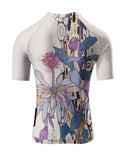 ROCKBROS Women's Art Nouveau Bloom Cycling Jersey