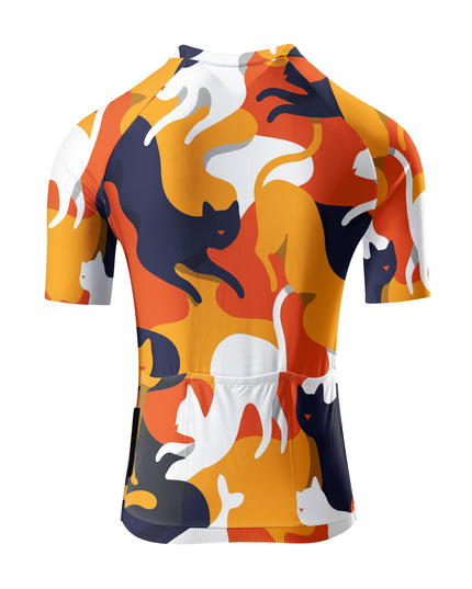 ROCKBROS Women's Sunset Cat Motion Cycling Jersey