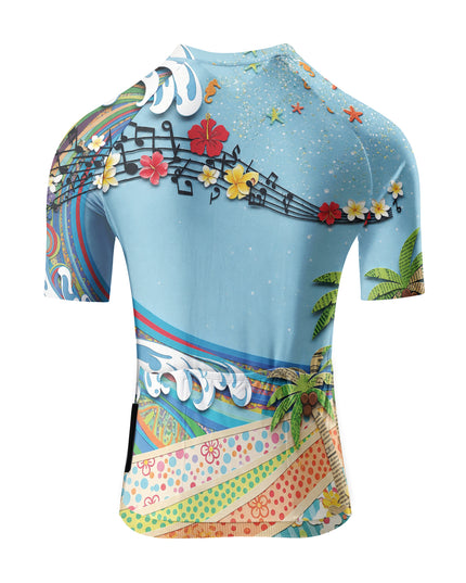 ROCKBROS Women's Venice Beach Music Cycling Jersey