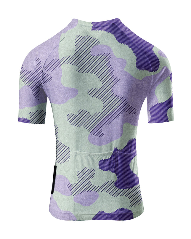 ROCKBROS Women's Pastel Camo Cycling Jersey