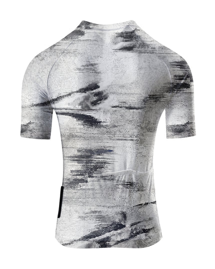 ROCKBROS Women's Grunge Textured Cycling Jersey