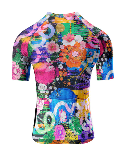 ROCKBROS Women's LES Floral Street Art Cycling Jersey