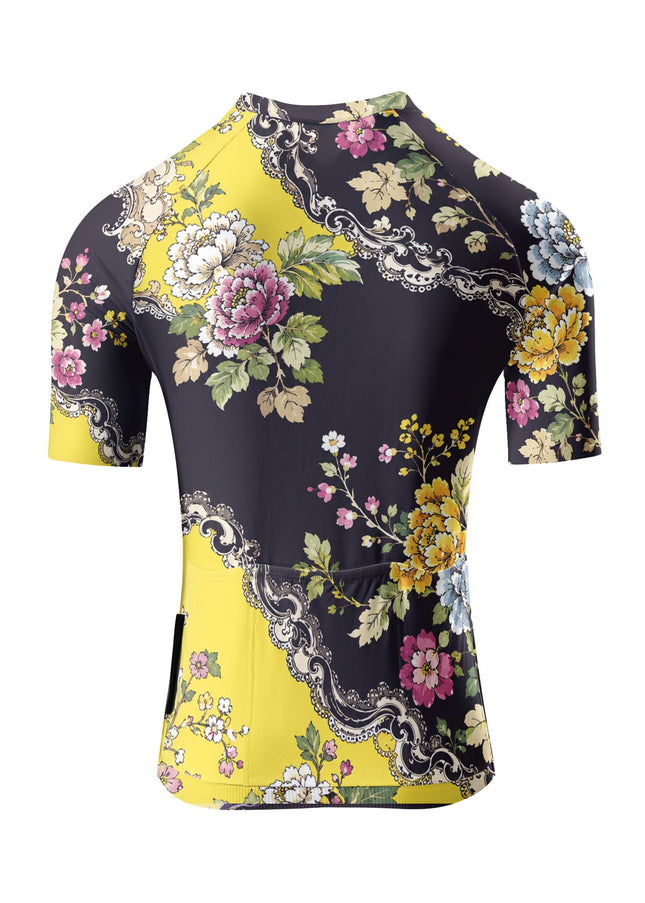 ROCKBROS Women's Baroque Garden Floral Performance Cycling Jersey