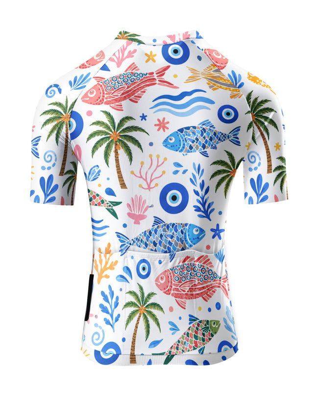 ROCKBROS Women's Venice Beach Tropical Cycling Jersey