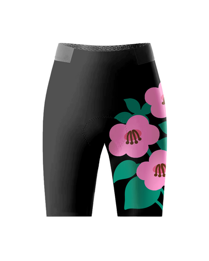 ROCKBROS Women's Bold Bloom Pop Art Cycling Shorts
