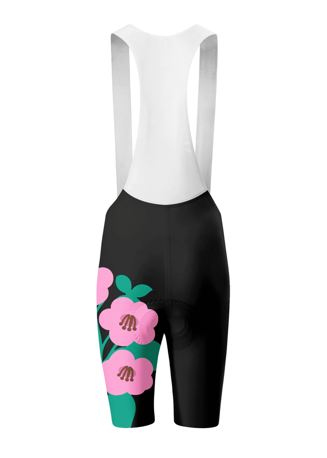 ROCKBROS Women's Bold Bloom Pro Aero Cycling Bibs