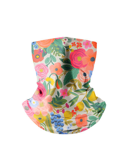 ROCKBROS Women's Wild Garden Floral All-Weather Face Mask