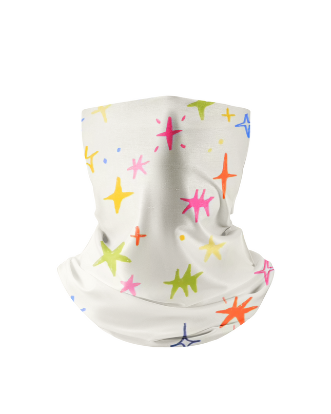 ROCKBROS Soft Cosmos Pop-Art Hand-Drawn Face Mask