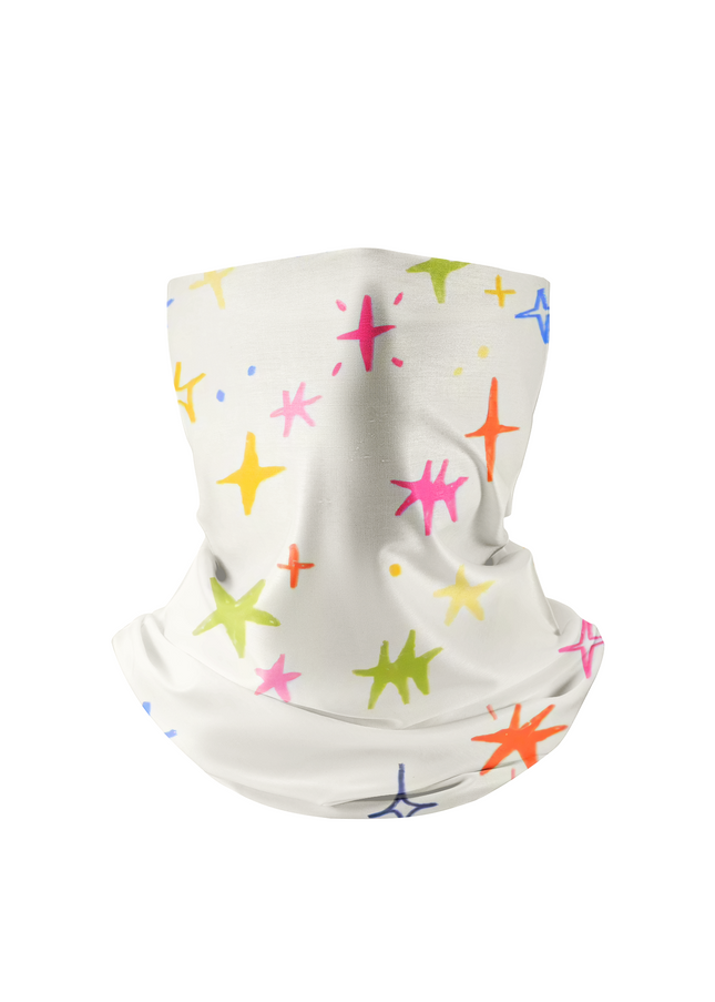 ROCKBROS Soft Cosmos Pop-Art Hand-Drawn Face Mask