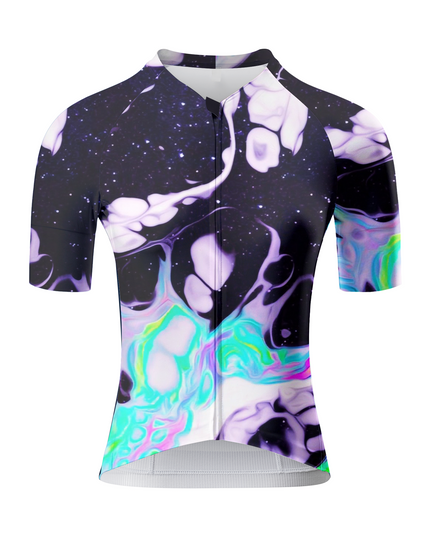 ROCKBROS Women's Liquid Nebula Marble Aero Cycling Jersey