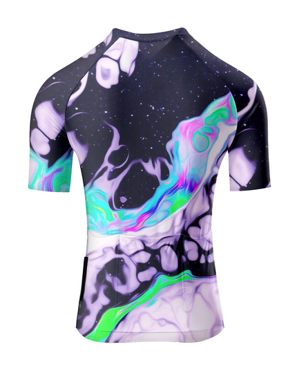 ROCKBROS Women's Liquid Nebula Marble Aero Cycling Jersey