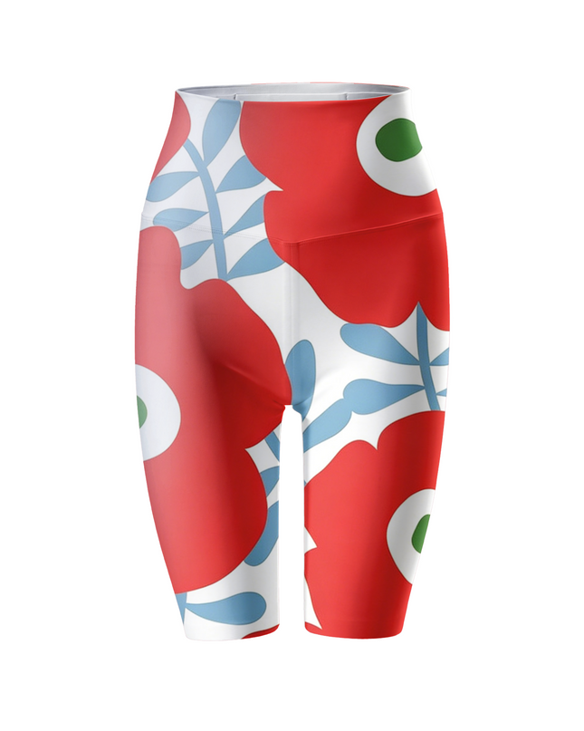 ROCKBROS Women Scarlet Bloom Short Yoga Pants
