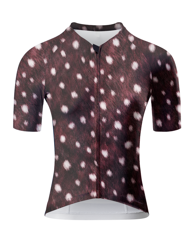 ROCKBROS Women's Fawn Spotted Fur Code Aero Cycling Jersey