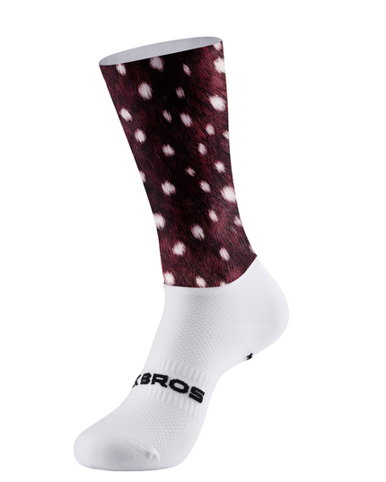 ROCKBROS Fawn Spotted Fur Code Cycling Socks