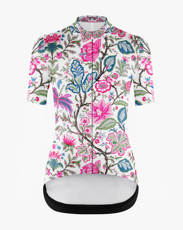 Women's Floral Glow Cycling Jersey