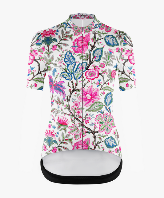 RockBros Women's Floral Glow Cycling Jersey