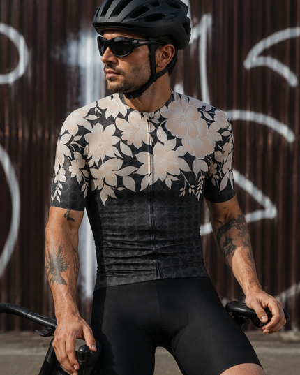 ROCKBROS Men's Dark Botanical Cycling Bibs