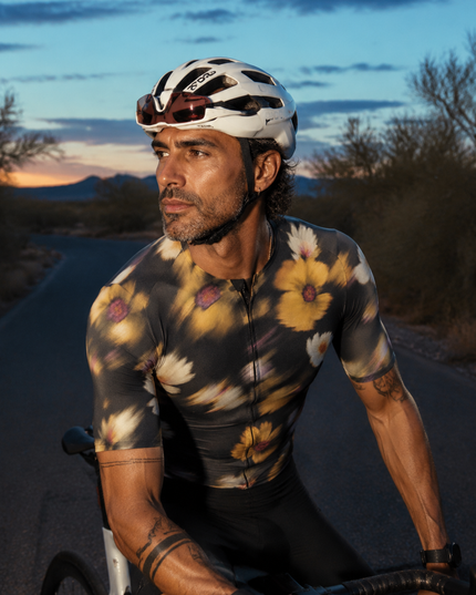 ROCKBROS Motion Blur Floral Cycling Socks