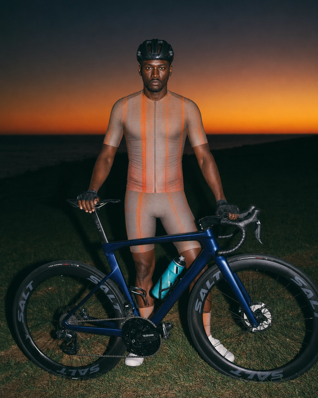 ROCKBROS Men Luminous Neon Line Cycling Set