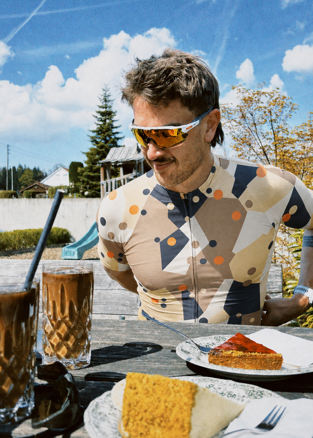 ROCKBROS Men's Earth-Tone Geo-Pop Classic Dots Aero Set